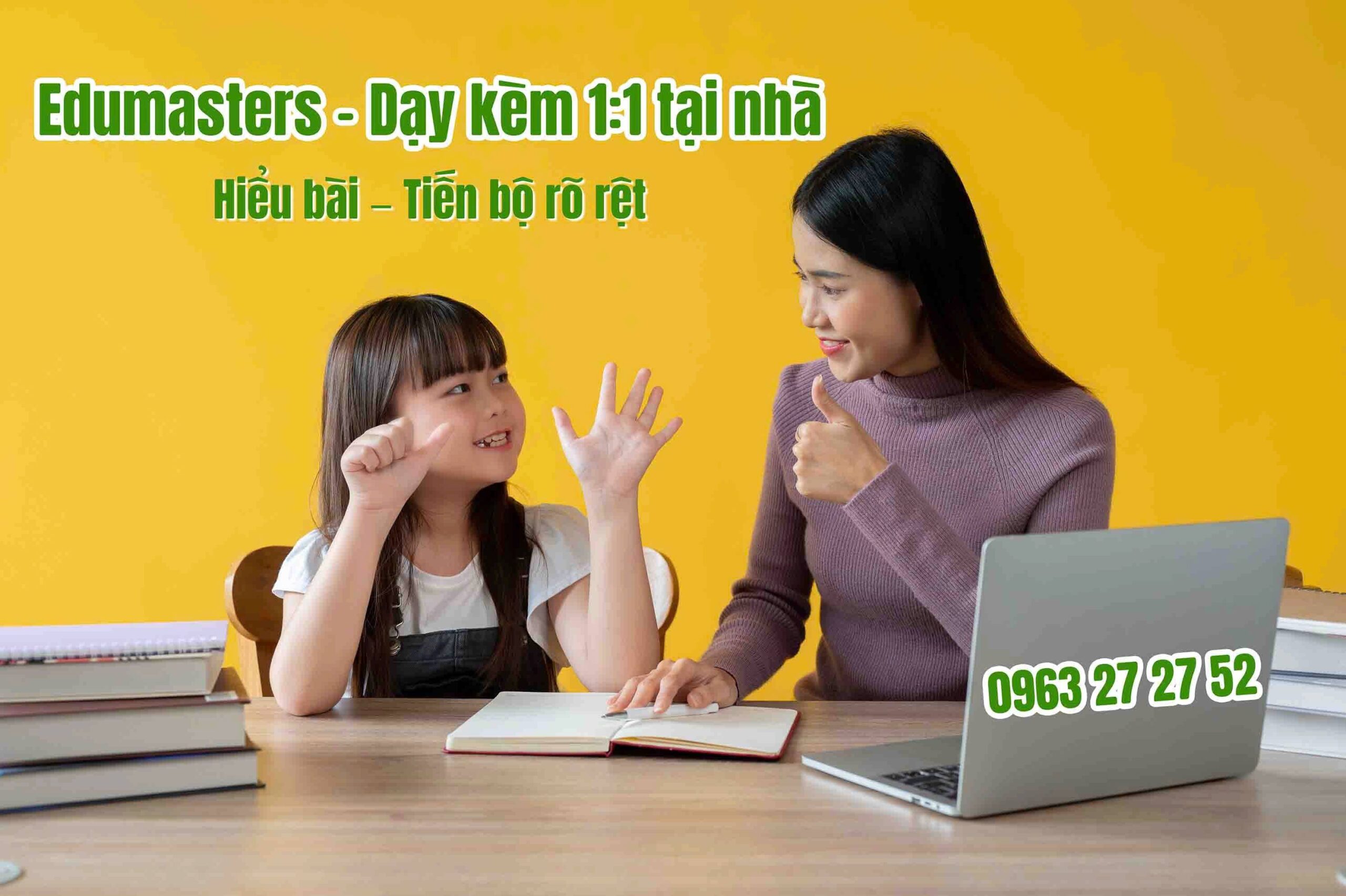 gia sư edumasters dạy kem 1-1 tại nhà